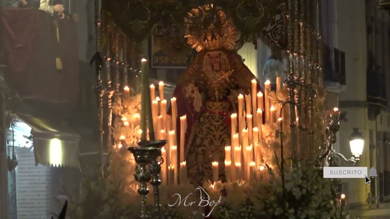 Virgen de la Luz en la Plaza de las Pasiegas - Granada 2022