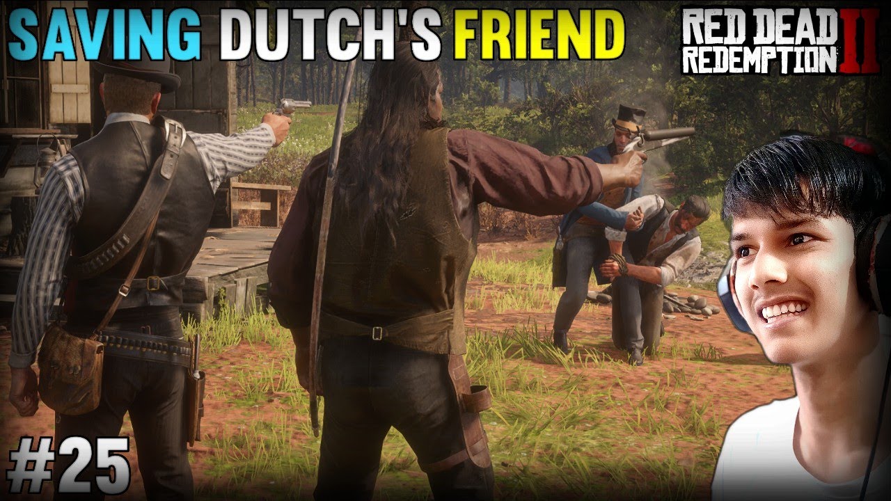 Saving Dutch's Friend From Bounty Hunters 🔥 | Red Dead Redemption 2 Gameplay #25 #gaming #rdr2 