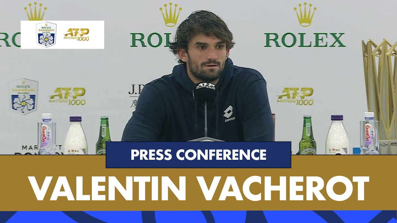 Valentin Vacherot Reacts After Becoming The Shanghai Champion | Rolex Shanghai Masters 2025