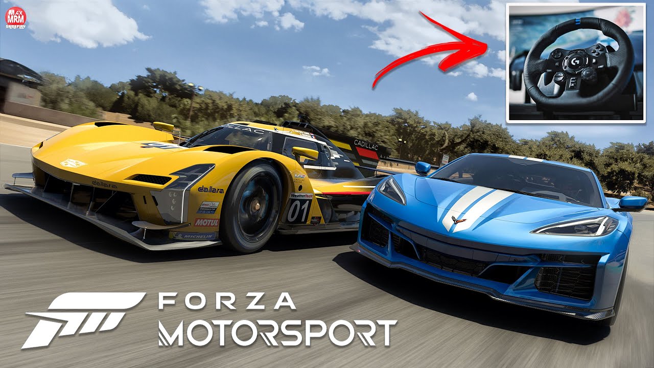 FORZA MOTORSPORT - O IN&Iacute;CIO DE GAMEPLAY | Volante Logitech G923 | PC no Ultra RTX 4080 ( 4k 60fps)
