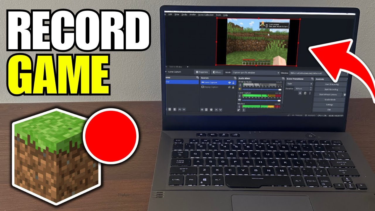 How To Record Minecraft Gameplay on Laptop & PC