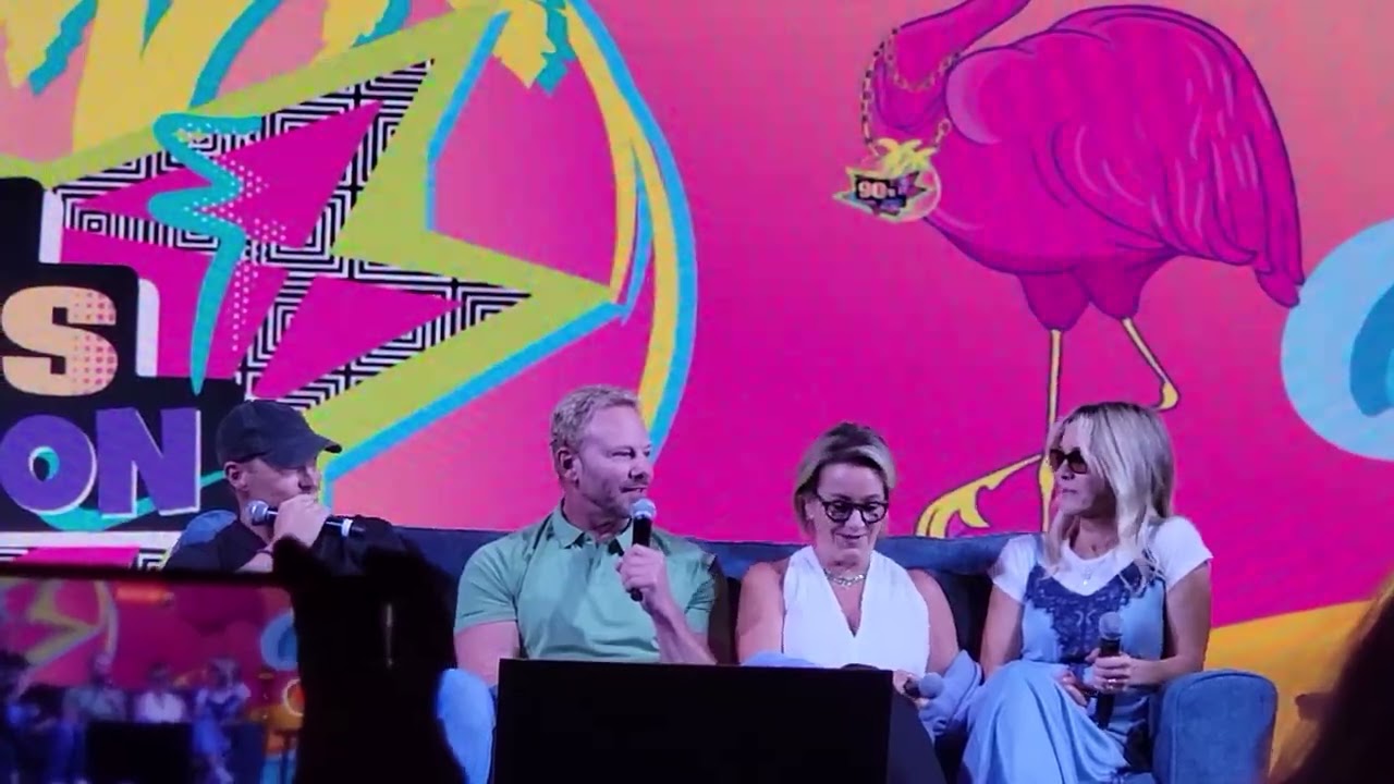 the cast of 90210 talking about shannon Doherty's legacy  90s con