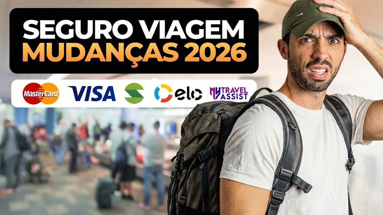Tudo sobre SEGURO VIAGEM 2026 | Como encontrar o MELHOR SEGURO! (Atualizado)