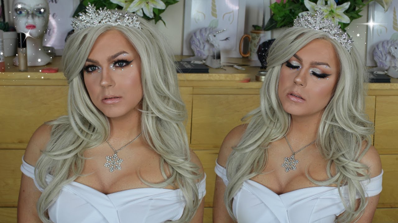 Sexy Winter Ice QUEEN - Dramatic Drag / Crossdresser Full TRANSFORMATION | Unicorn Vanity
