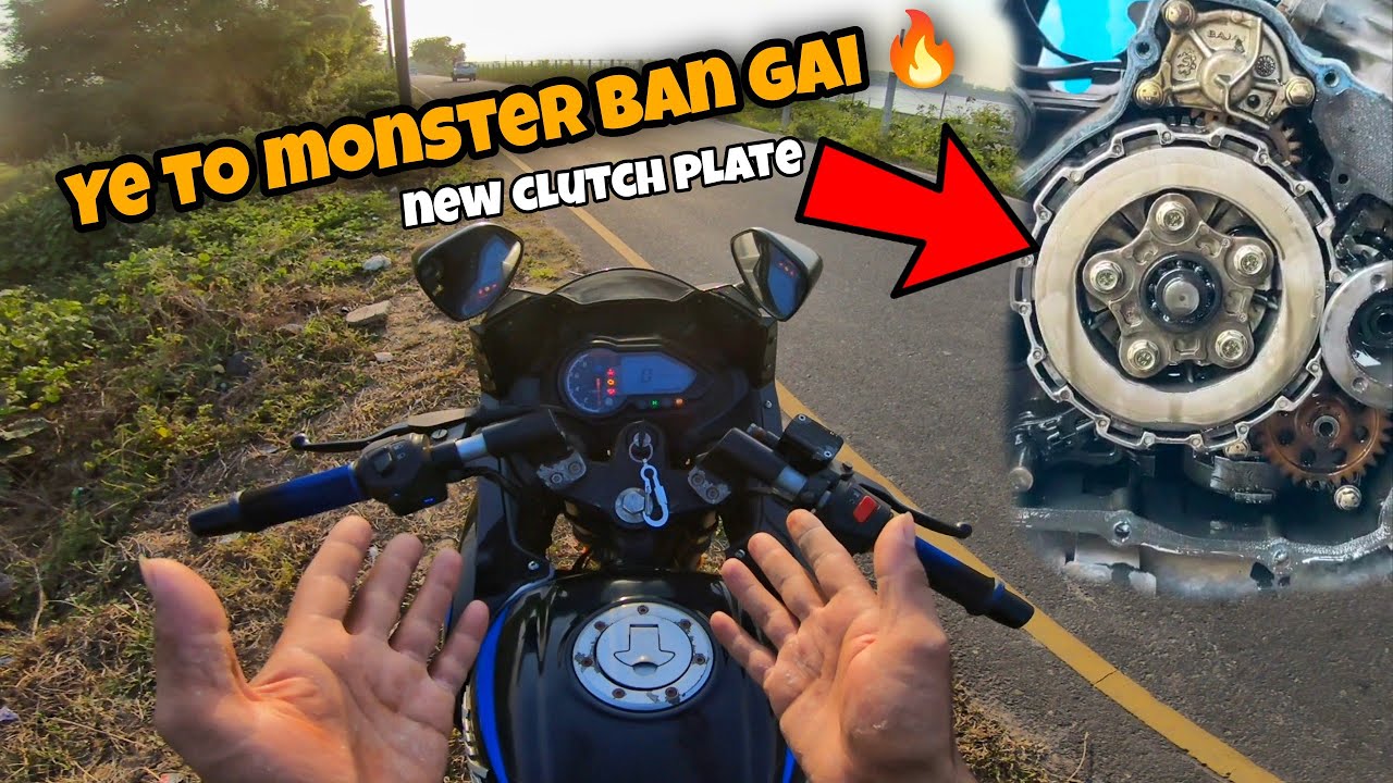 Finally dream bike ki clutch plate change 🔥 | pulsar 220f new clutch plate 