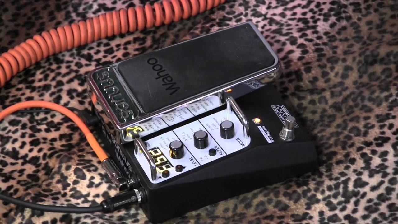 Sonuus WAHOO multi function wah meets filter and beyond!  guitar pedal demo