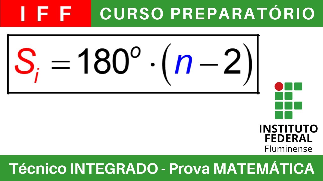IFF 🔴 Curso Preparat&oacute;rio 2025/2026 de MATEM&Aacute;TICA #IFFluminense T&eacute;cnico Integrado ao M&eacute;dio @BoraIF