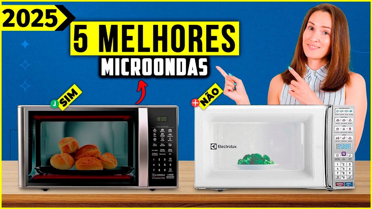 OS 5 MELHORES MICROONDAS EM 2025!