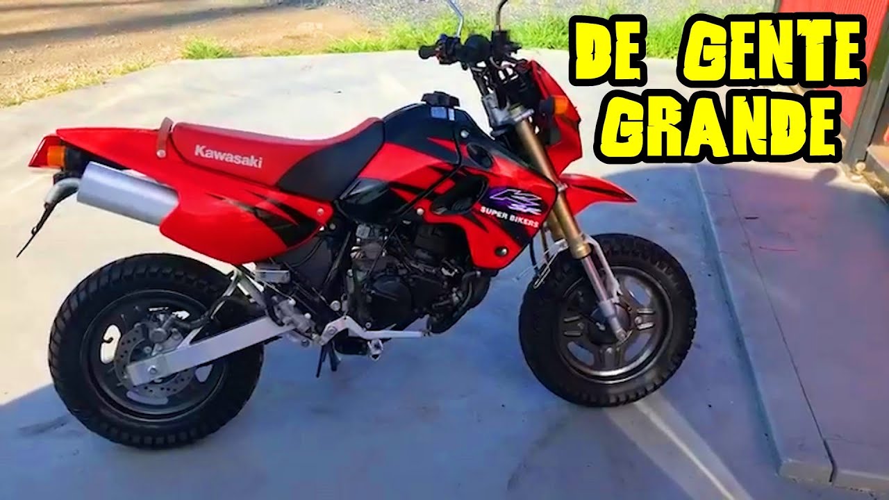 UM BRINQUEDO DE GENTE GRANDE - KAWASAKI KSR 80
