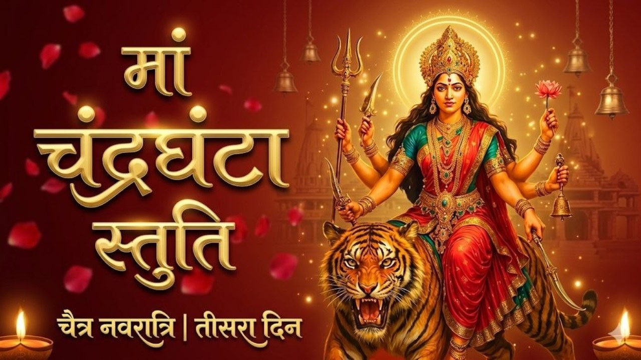 माँ चंद्रघंटा स्तुति | Navratri Special 2026 | Navratri Day 3 Bhajan | Blessings & Peace