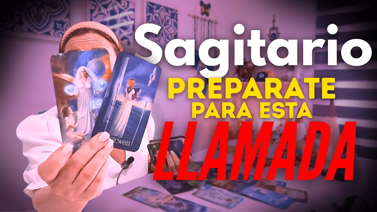 🚨ATENTOS❗ RECIBES UNA LLAMADA 📞 o un MENSAJE... que dará un VUELLCO A TU VIDA | SAGITARIO ♐