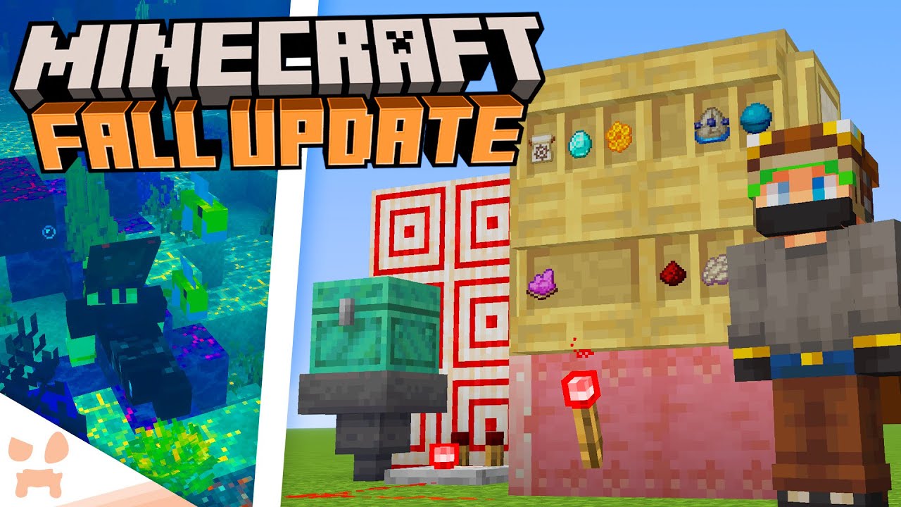 MINECRAFT JUST COMPLETELY OVERHAULED THE NEW SHELVES + IS UPDATING WATER