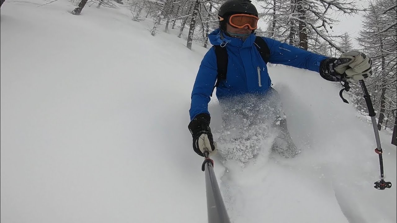 Skiing a sick Powder Day in Gressoney Italy | VLOG 49