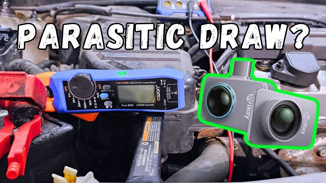 Testing The InfiRay P2 Pro & OWON CM2100b - Parasitic Draw