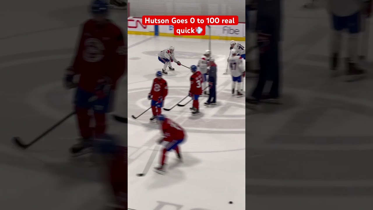Hutson Goes 0 to 100 real quick💨