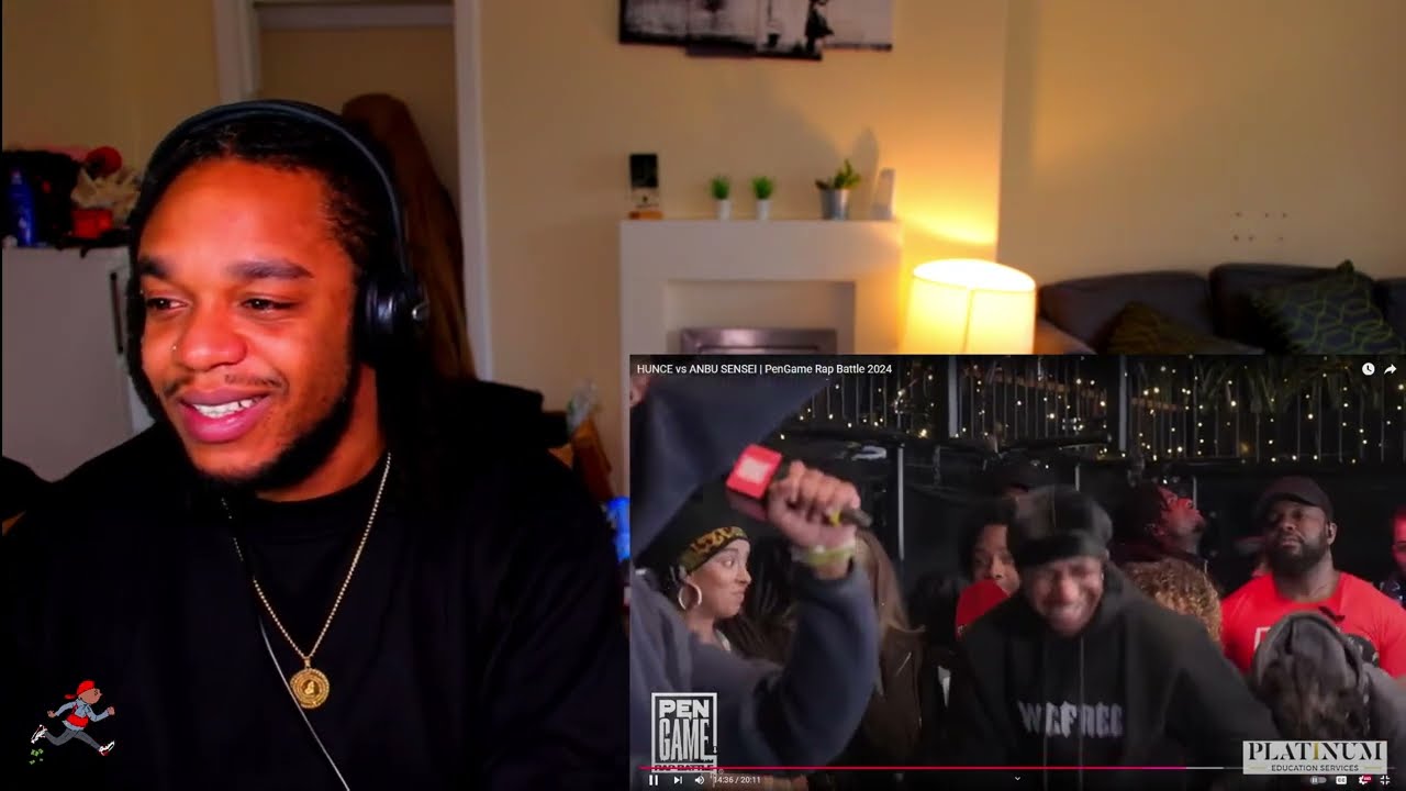 HUNCE vs ANBU SENSEI  PenGame Rap Battle 2024