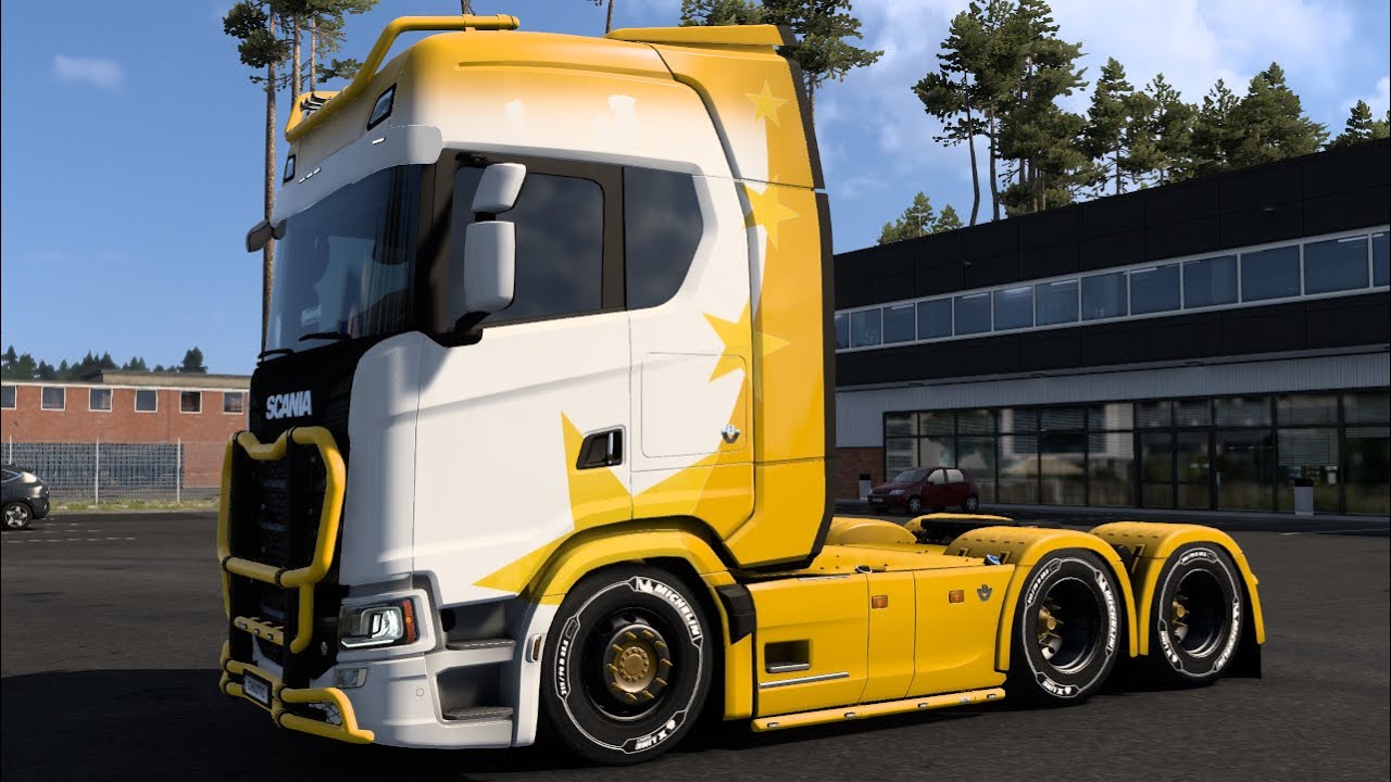 Euro Truck Simulator 2 / Owner Operator Scania Tuning Part 2 / Let's Play