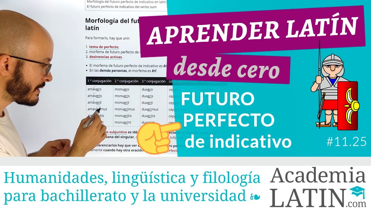 FUTURO PERFECTO de indicativo: morfología y acentuación 🤓 Curso de latín desde cero #11.25