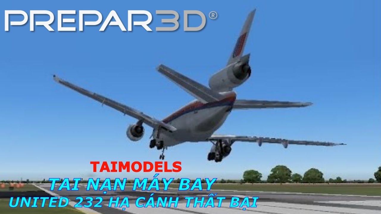 CHUYẾN BAY UNITED 232| DC-10 | TAIMODELS