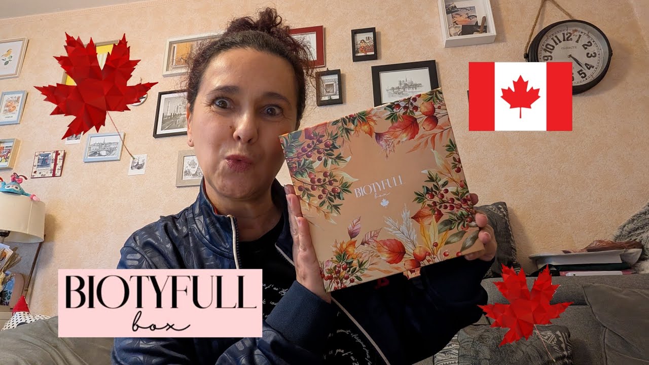 BIOTYfull Box de novembre / On part au Canada! Vous me suivez ?? 🇨🇦