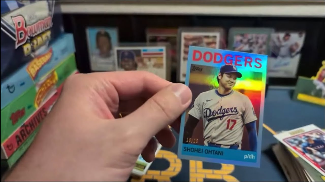 OHTANI BOMB!! - YBRB 431, 433, 434 - 2025 Archives, 2025 Bowman Draft, & Archives Mixer Breaks