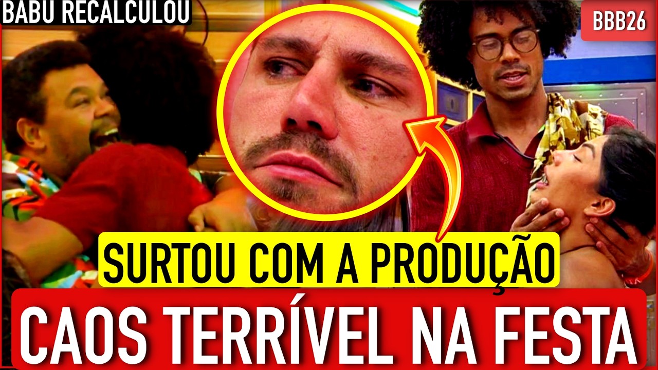 🔴BBB26 AO VIVO: FESTA DA LÍDER SAMIRA COM VOLTA DO BRENO E JULIANO + COWBOY BARRADO NO BAILE