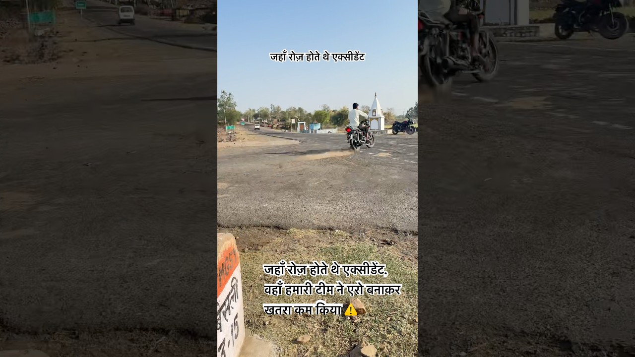 Road Safety Mission Stop Road Accidents 🚧⚠️🔥 #viral #roadsafety #video #shorts