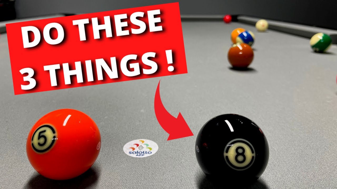 8Ball Pool The Three Things You Must Do !