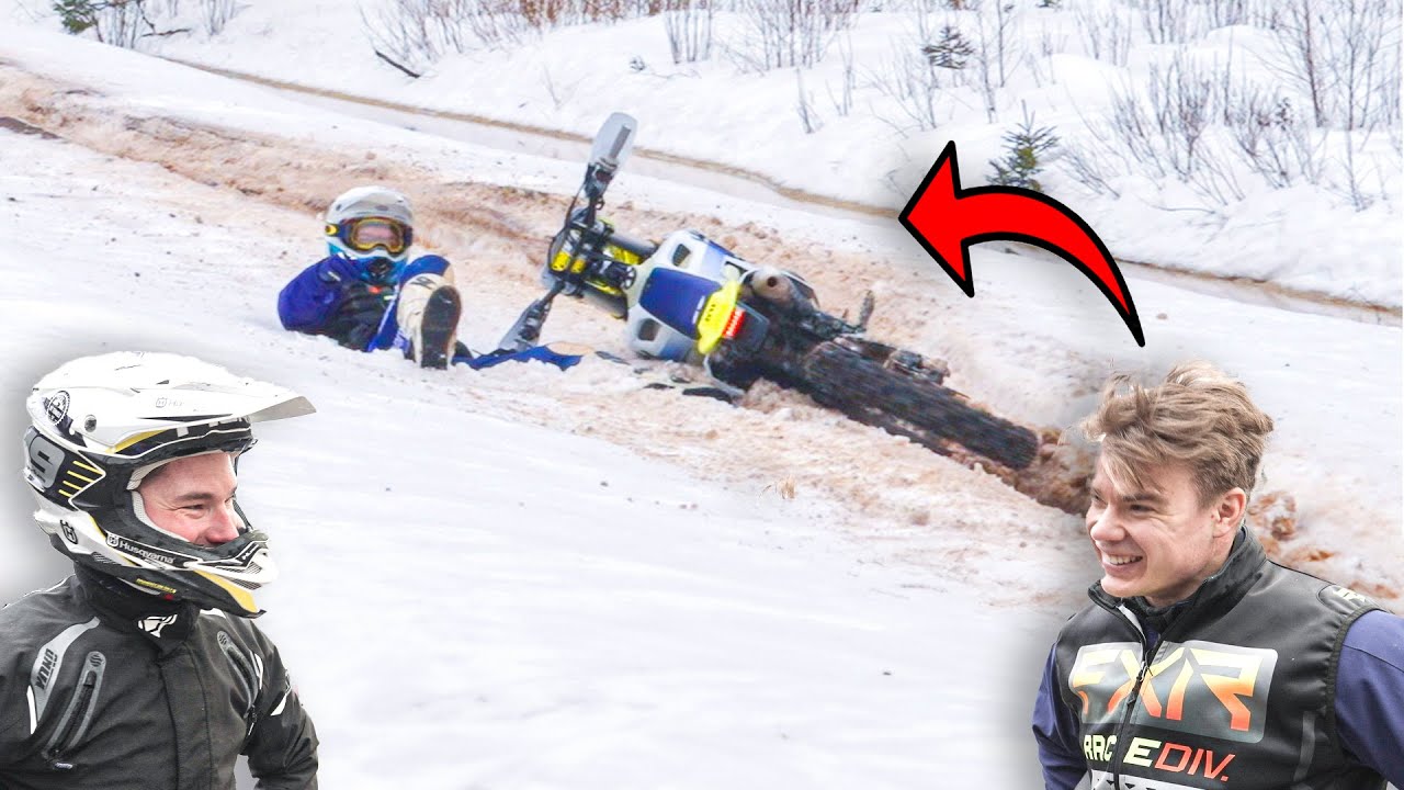 Alottelija Kokeilee Enduroa Ensimm&auml;ist&auml; Kertaa