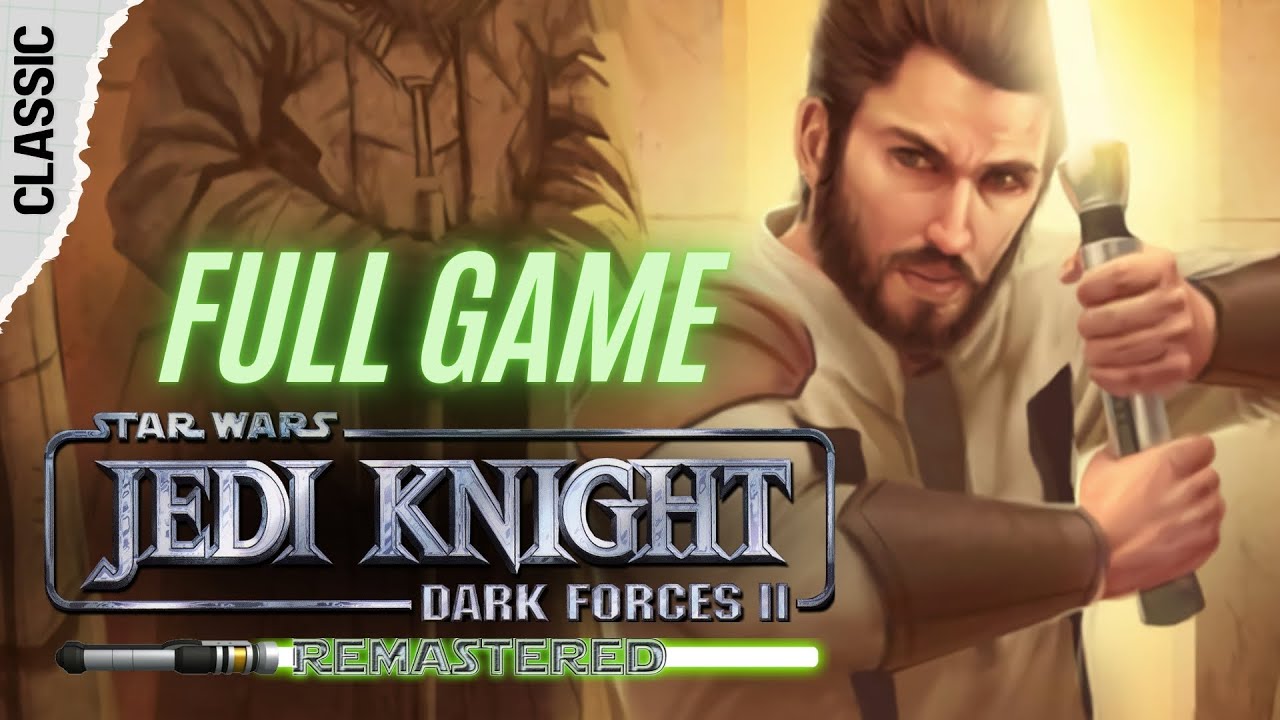 STAR WARS Jedi Knight: Dark Forces 2 (1997) - full game walkthrough (Remastered)