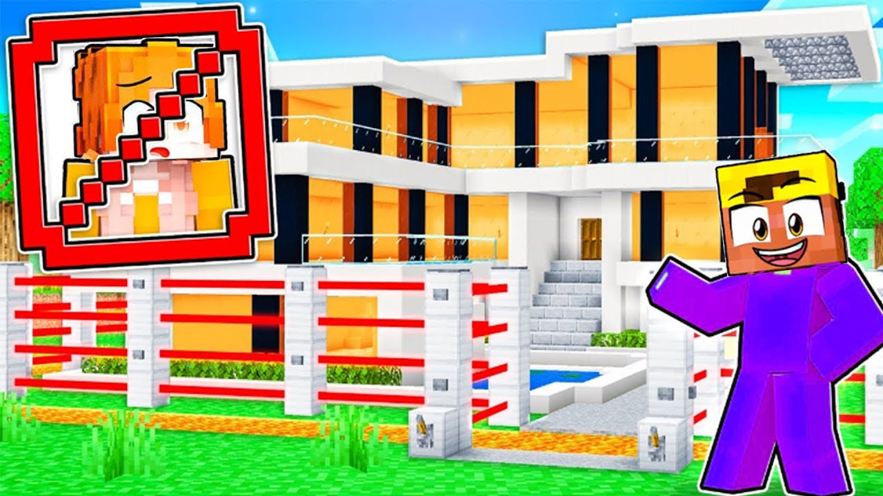 Odi baut ein KLEINER BRUDER SICHERES HAUS in Minecraft!