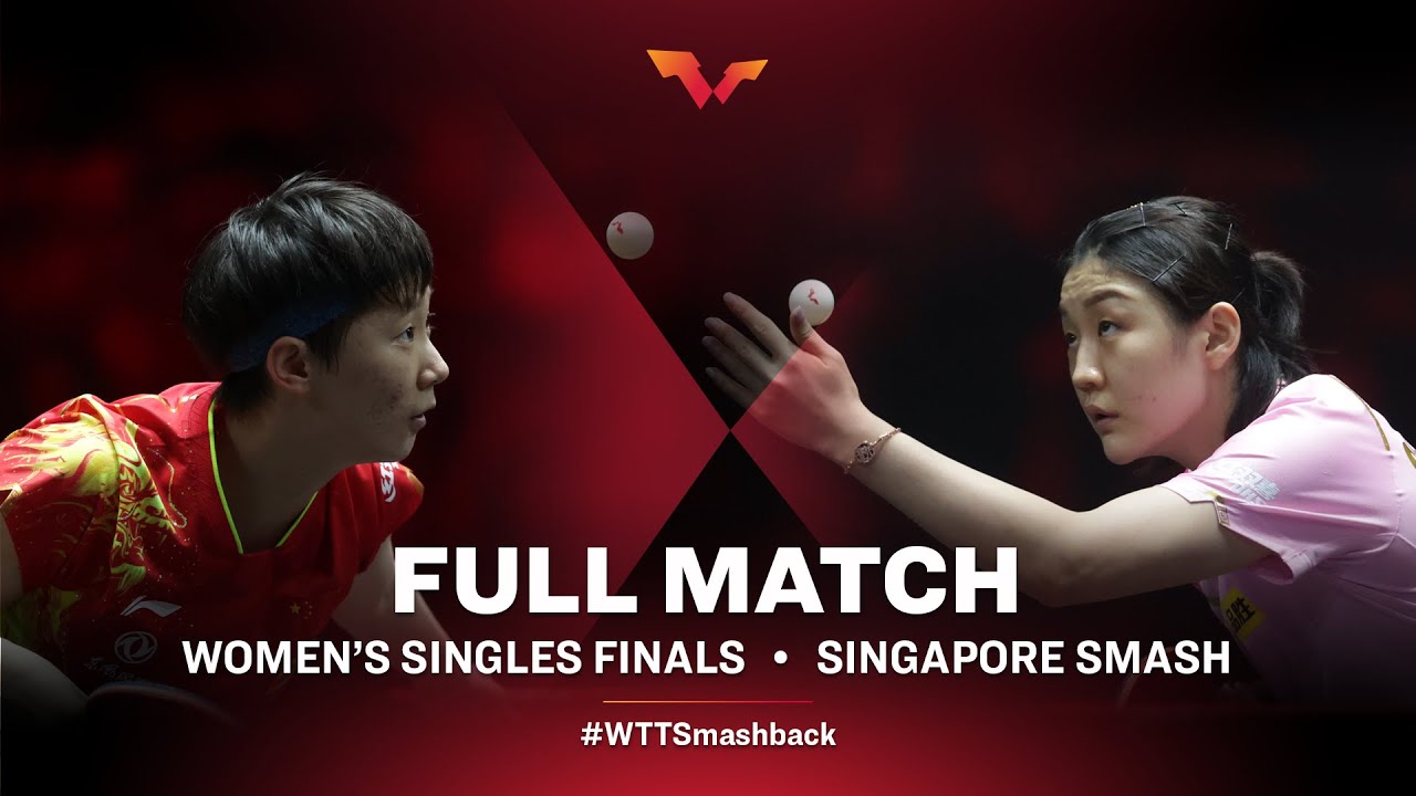 Wang Manyu v Chen Meng | #WTTSmashback | Singapore Smash 2022