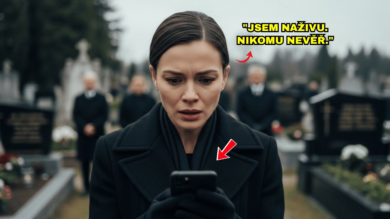 NA POHŘBU MÉHO MANŽELA MI ZAVIBRUJE MOBIL. ZPRÁVA OD NĚJ: 