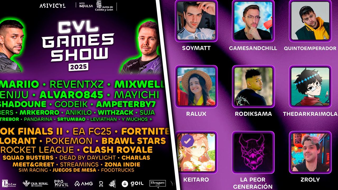 VAMOS AL CYL GAMES SHOW | El MAYOR Evento en Castilla y León