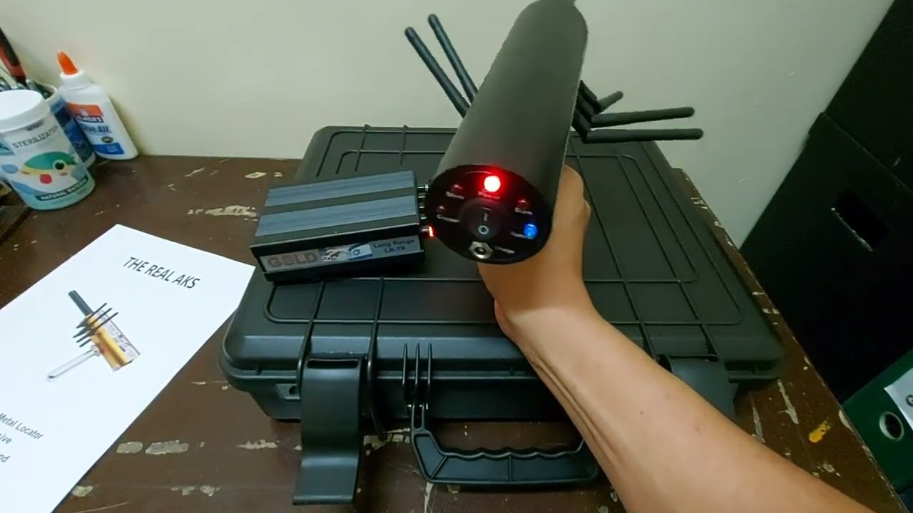 UNBOXING - AKS SIX ANTENNA METAL DETECTOR