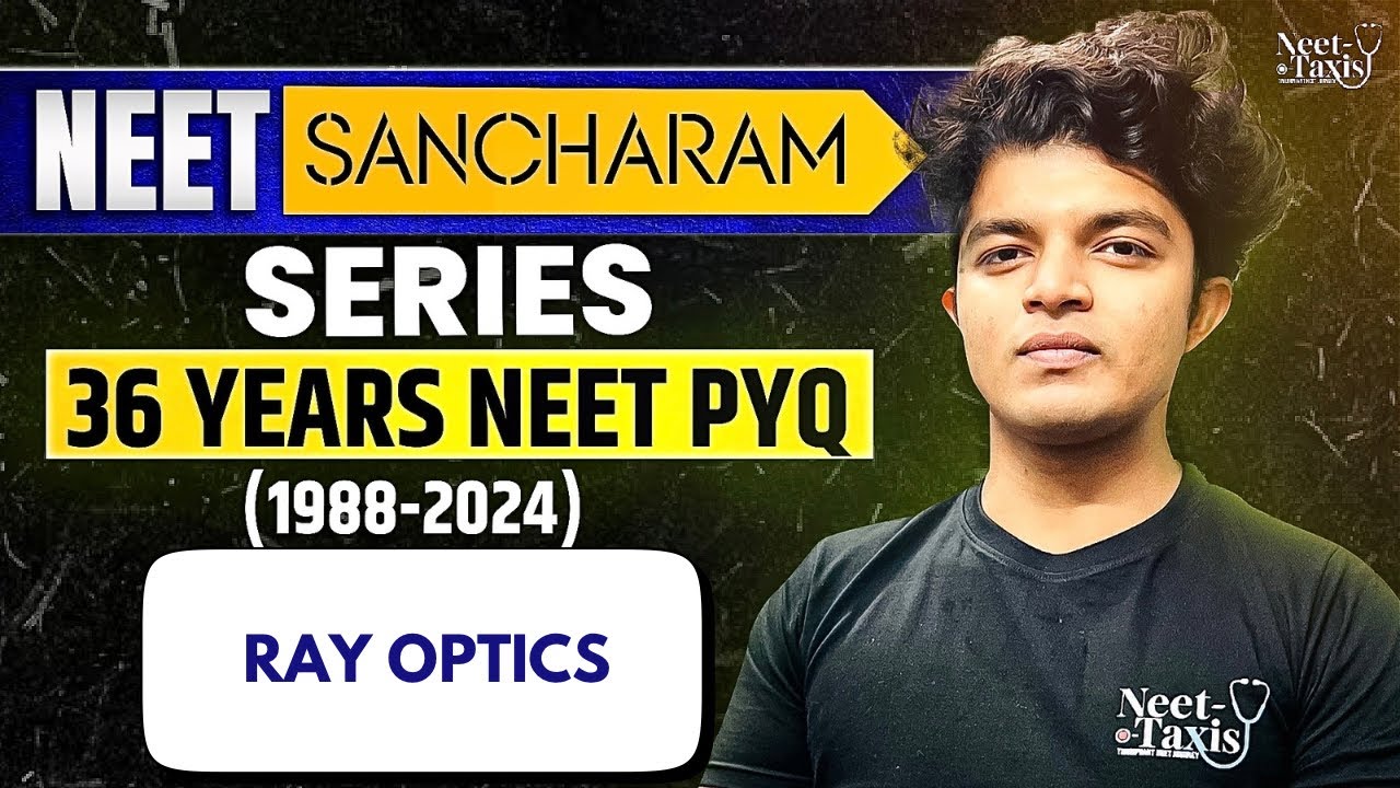 RAY OPTICS-[NEET SANCHARAM SERIES] 36 YEARS NEET PYQ SOLVING