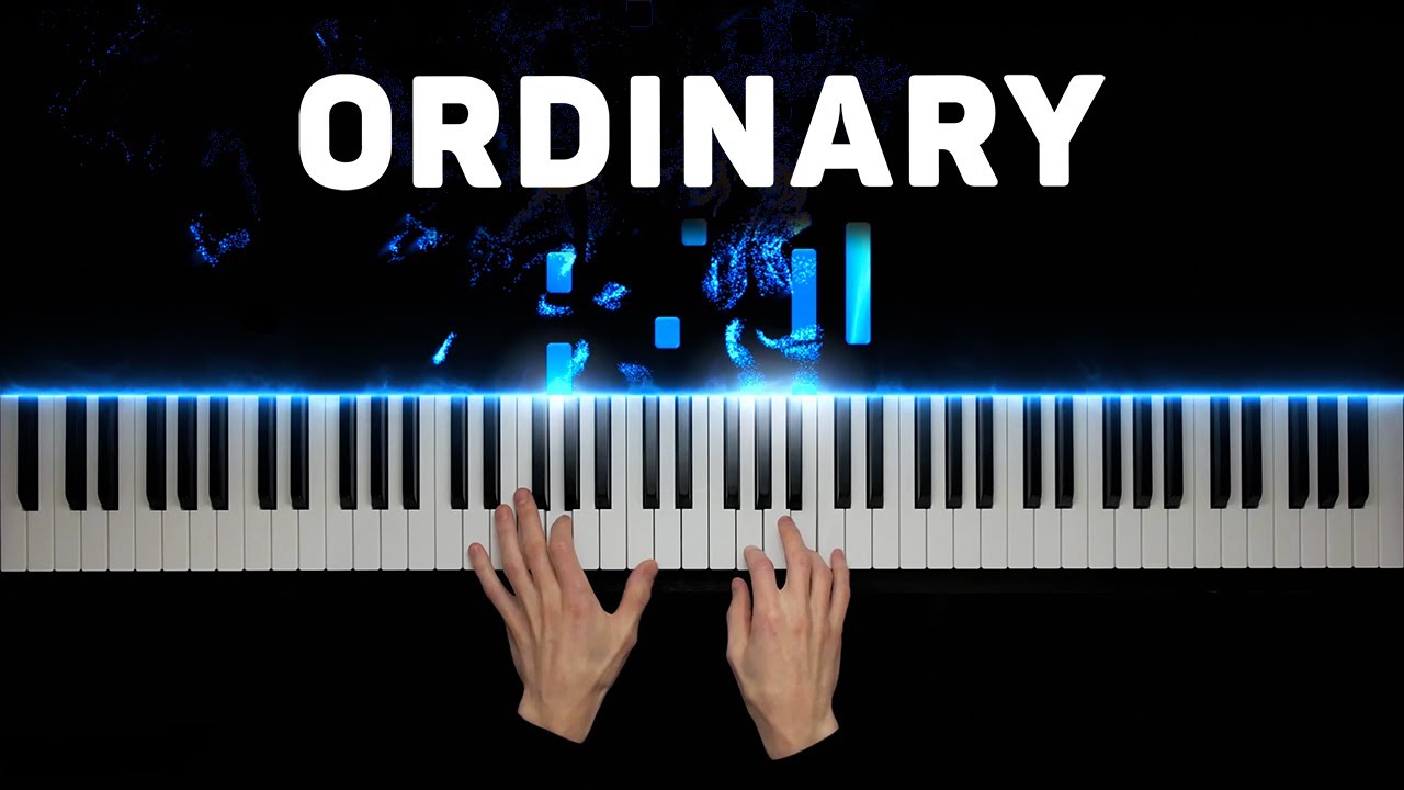Alex Warren - Ordinary | На пианино