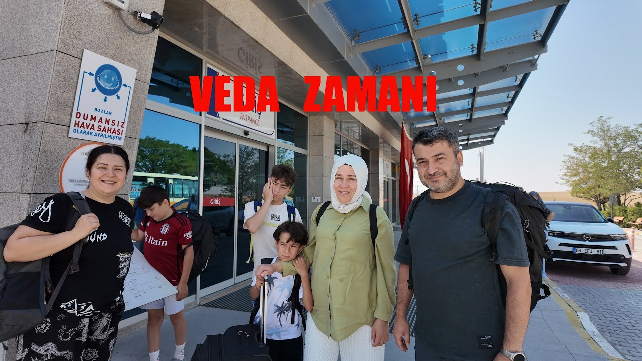 TORUNLARIMIZI YOLCU EDİYORUZ HÜZÜN SEVİNÇ VEDA ZAMANI VE SABAH RUTİNİMİZ