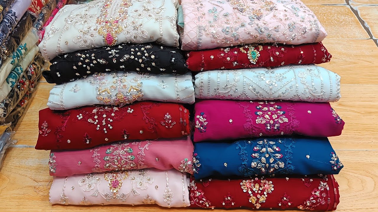 🇵🇰 AghaNoor Pakistani Dress 2024 || Readymade Stitched 2pis || Eid Special AghaNoor Chiffon dress ||