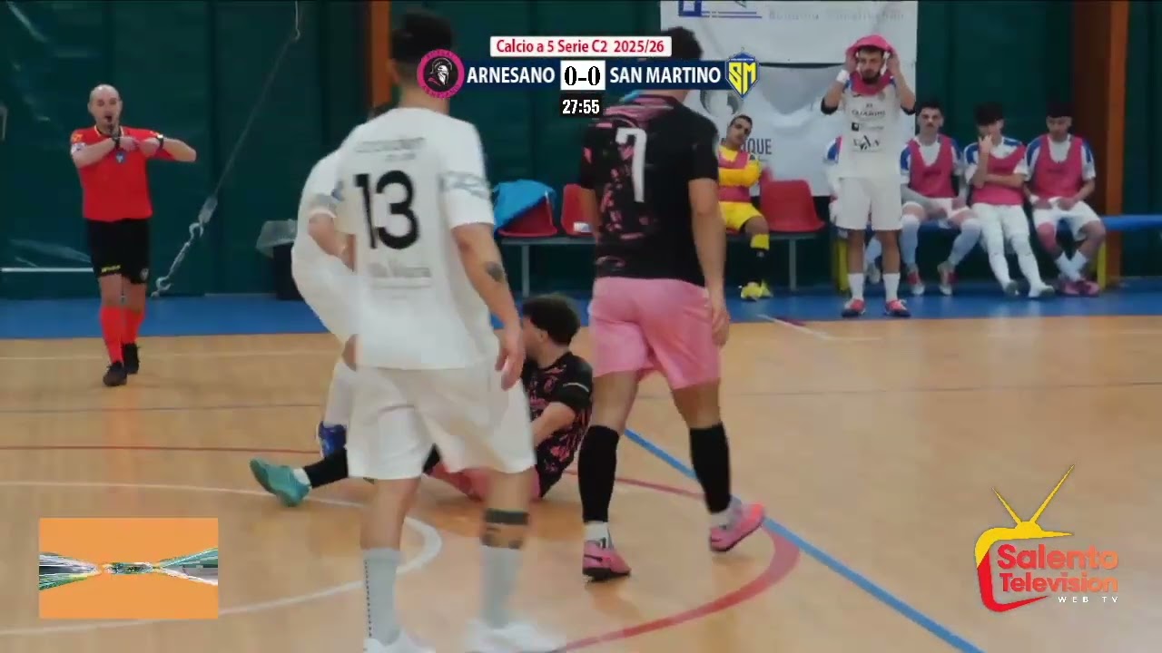 SERIE C2 GIRONE C PUGLIA 𝑭𝑼𝑻𝑺𝑨𝑳 𝑨𝑹𝑵𝑬𝑺𝑨𝑵𝑶 🆚 𝑺𝑨𝑵 𝑴𝑨𝑹𝑻𝑰𝑵𝑶 partita integrale