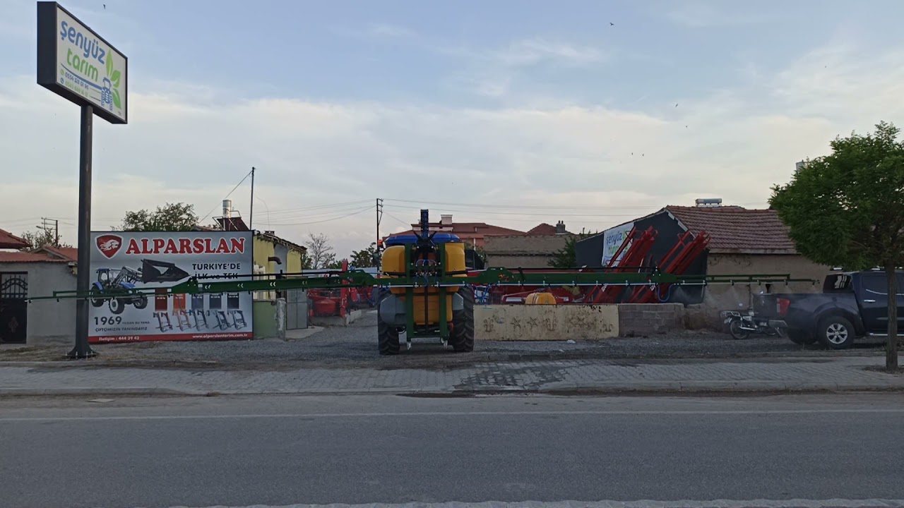 SERHAS ÜNALLAR PARS XL 1200+200 ilaçlama HOLDERİ Şenyüz Tarım