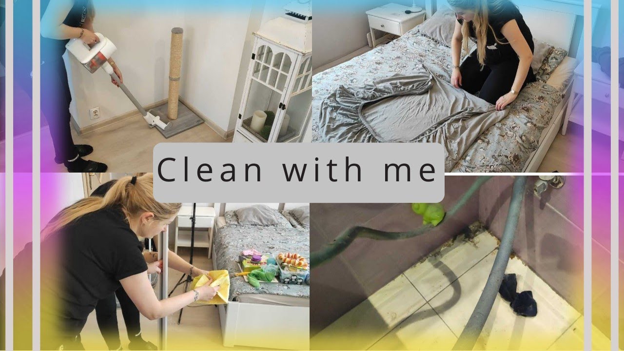 Clean with me. Motywacja do sprzątania.