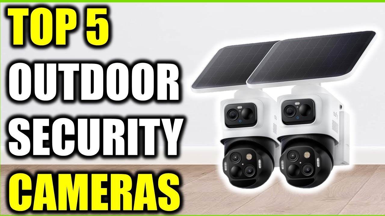 Top 5 Best Outdoor Security Cameras of {2026} 🔥 Top Picks for Home Safety!