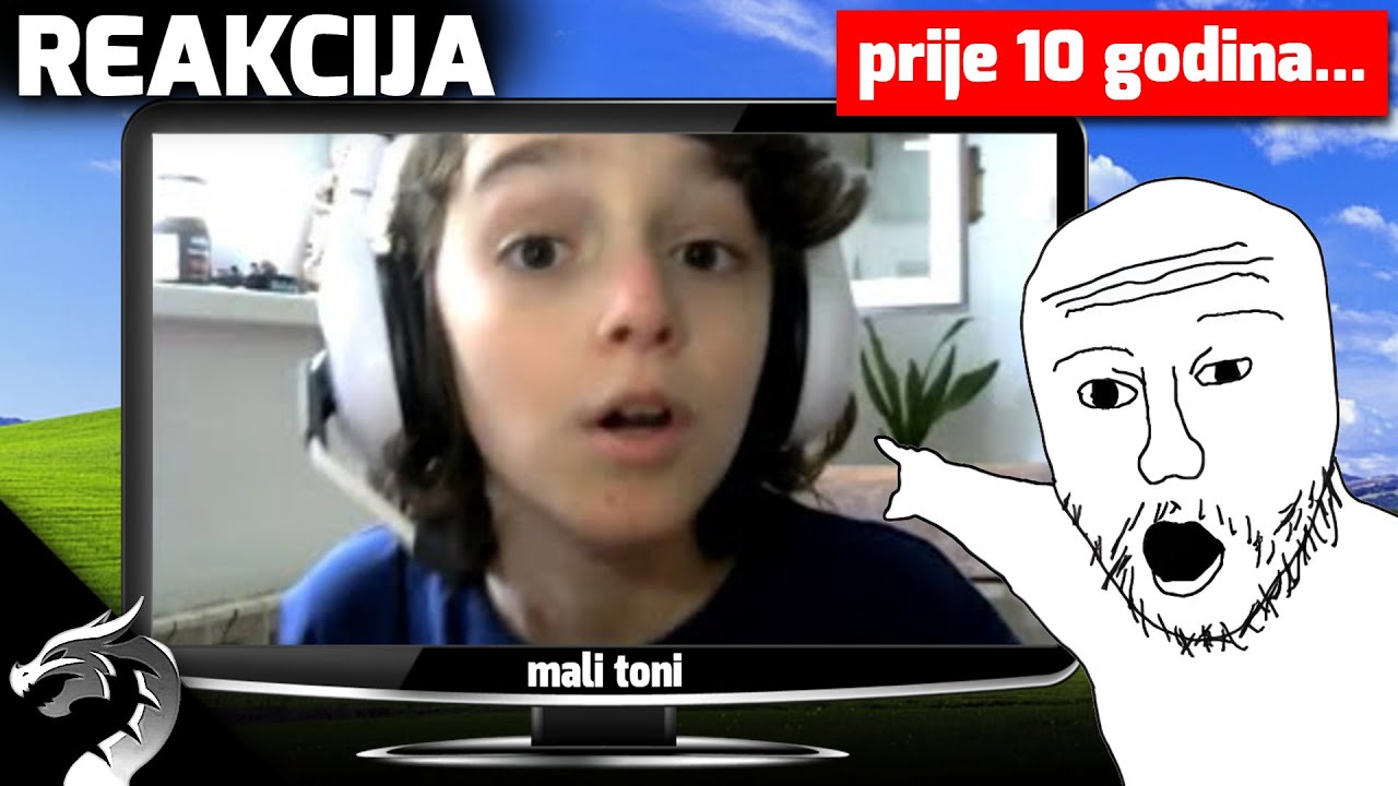Toni Gleda SVOJ PRVI VIDEO (10 GODINA SPECIJAL)