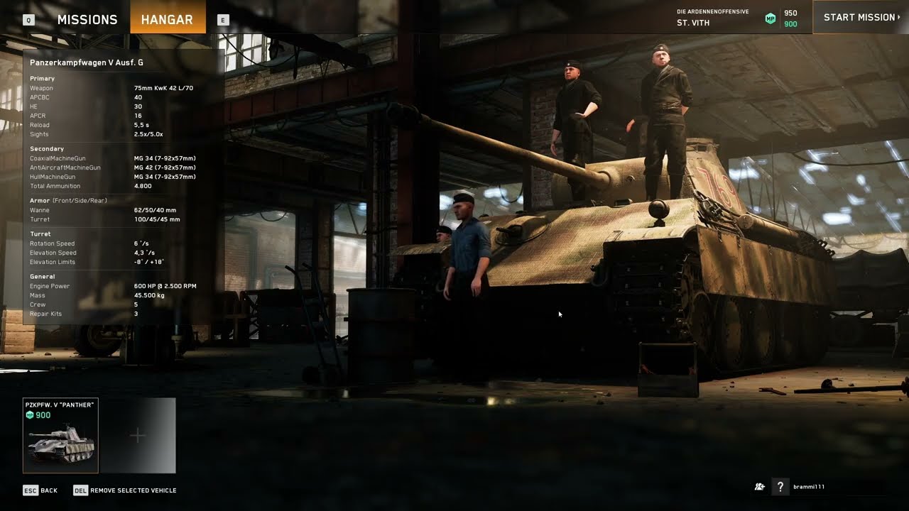 Der Panther rollt an! Wir testen die neue Mission nach dem Update – Panzer Elite 16