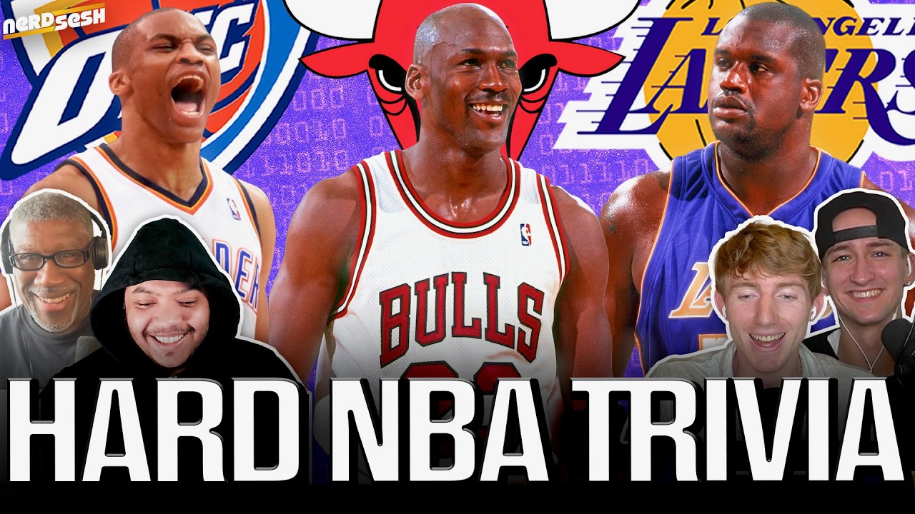 Nerds, Chill Town Hoops & Marz vs. CRAZY NBA Trivia: Ball Hogs, Shot Chuckers & Best Dunkers Draft