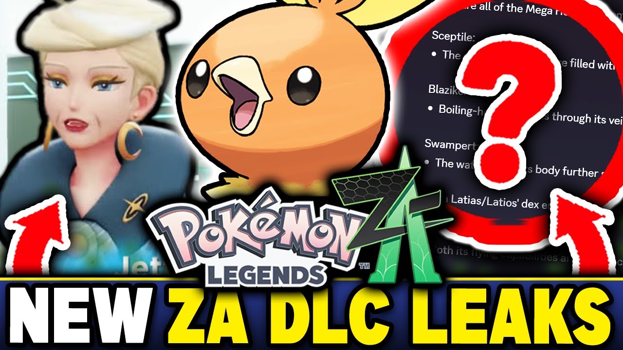 НОВОСТИ ПОКЕМОН! НОВЫЕ УТЕЧКИ ДАННЫХ О DLC LEGENDS ZA! НОВЫЕ МЕГАОБНОВЛЕНИЯ, ПОДРОБНОСТИ СТАРТЕРА...
