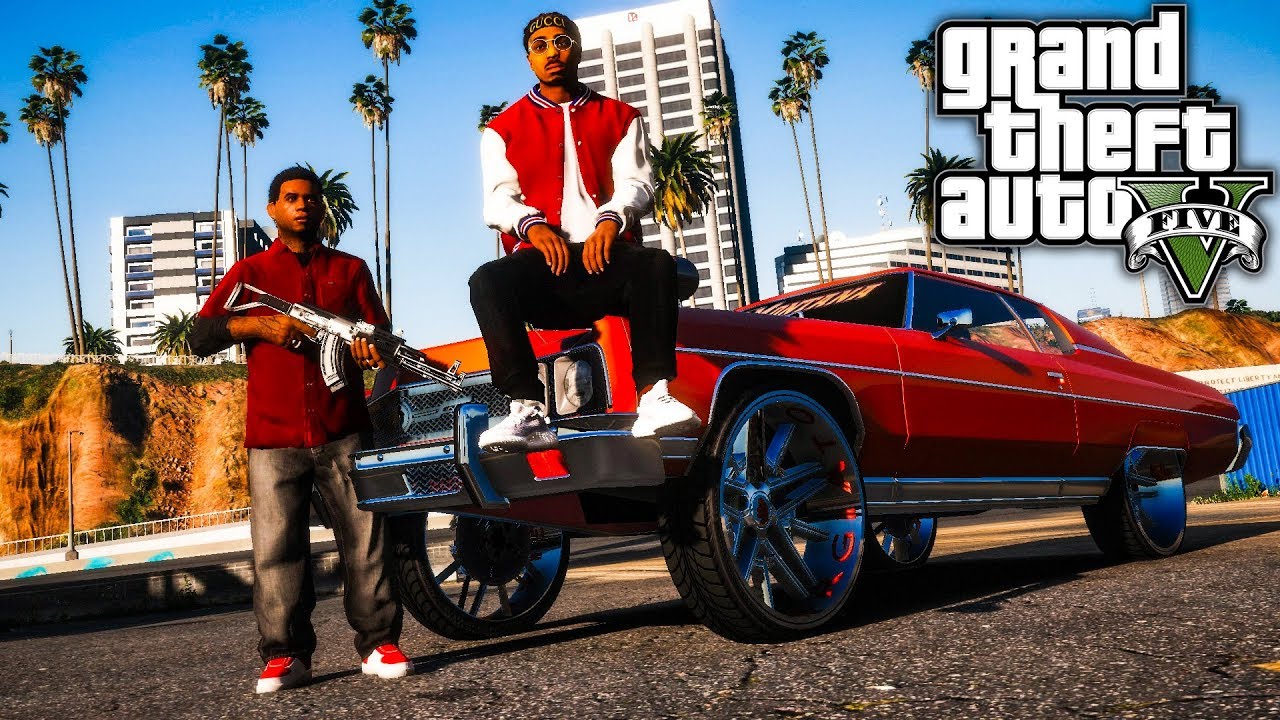 BLOODS VS CRIPS GANG WAR 19 (GTA 5 MODS)