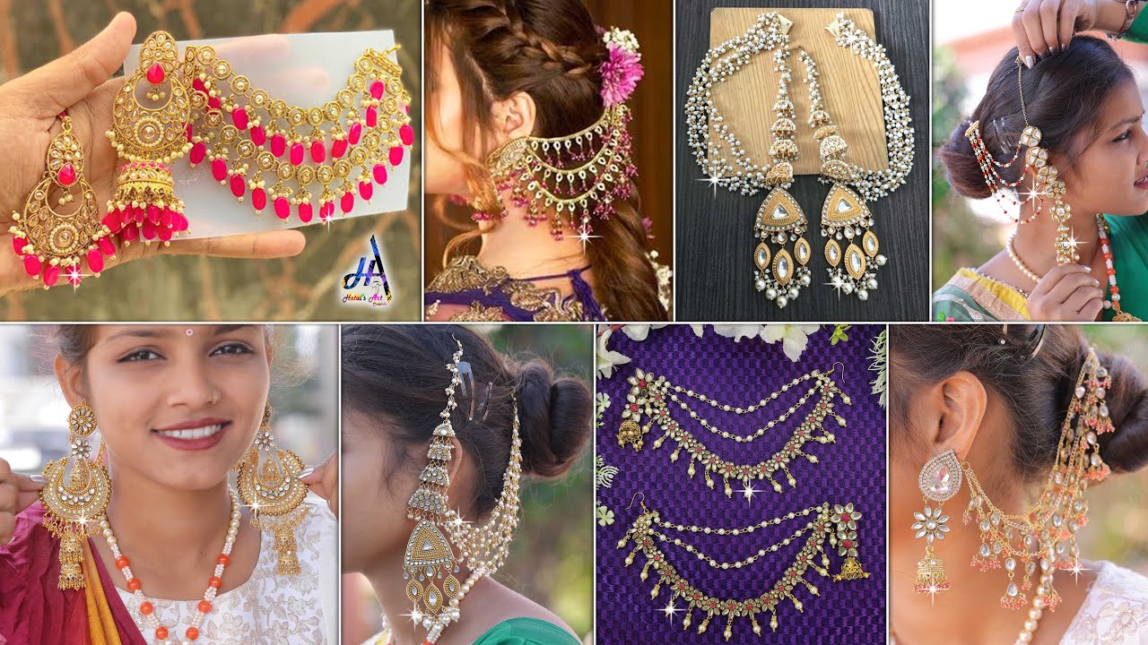 6 Royal Bridal!!.. DiY Bahubali Earrings | Latest Party Wear Jewelry Design