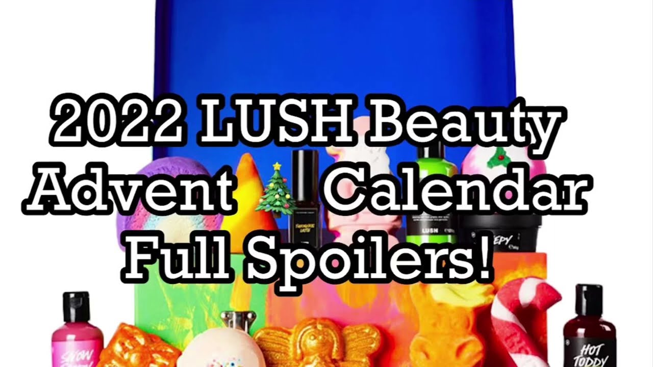 2022 LUSH Beauty Advent Calendar Full Spoilers! | BeautyAmaB